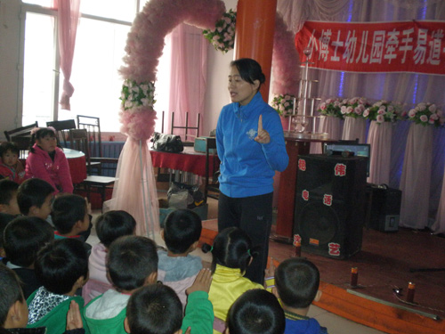 10月29日盛洁老师于黑龙江双城市进行手脑速算培训