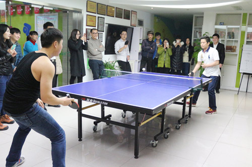 第二届“易道杯”乒乓球运动会火热开赛
